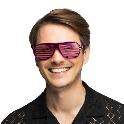 Lunettes Shutter Led Disco - Accessoire Fête Iridescent