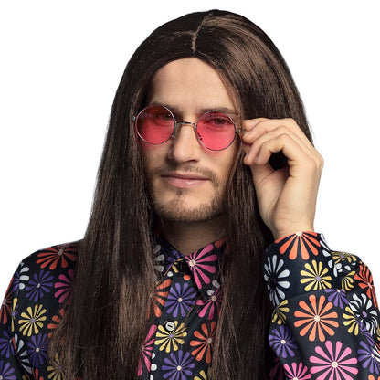 Lunettes Rondes Teintées Années 70 - 6 Coloris Hippie