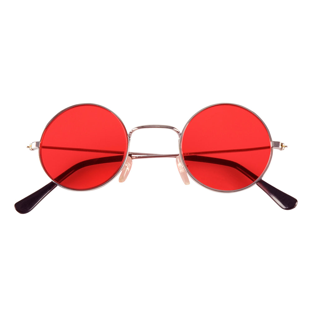 Lunettes Rondes Teintées Années 70 - 6 Coloris Hippie