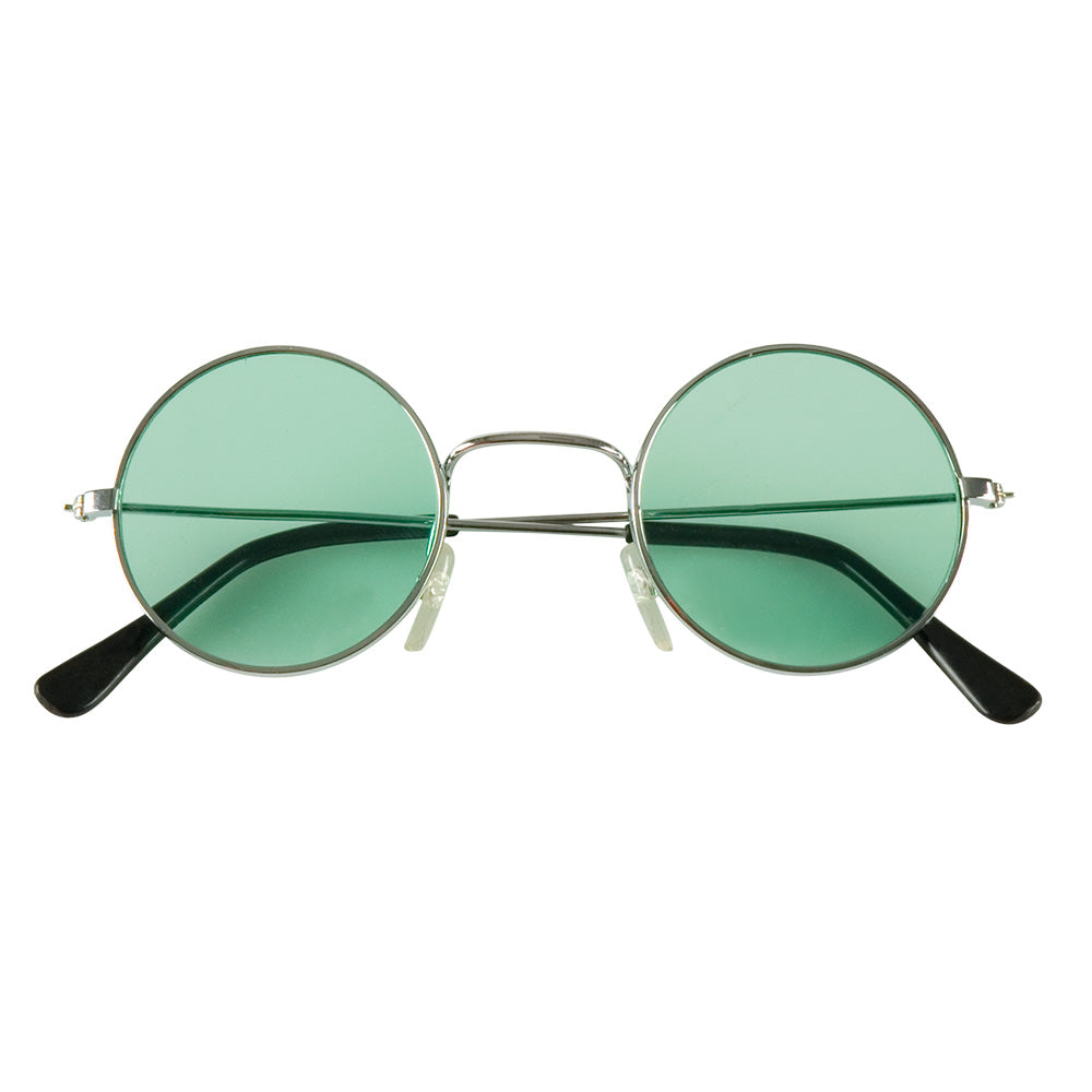 Lunettes Rondes Teintées Années 70 - 6 Coloris Hippie