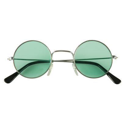 Lunettes Rondes Teintées Années 70 - 6 Coloris Hippie