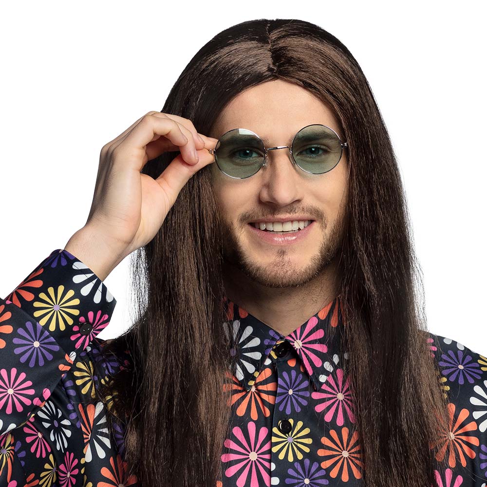 Lunettes Rondes Teintées Années 70 - 6 Coloris Hippie
