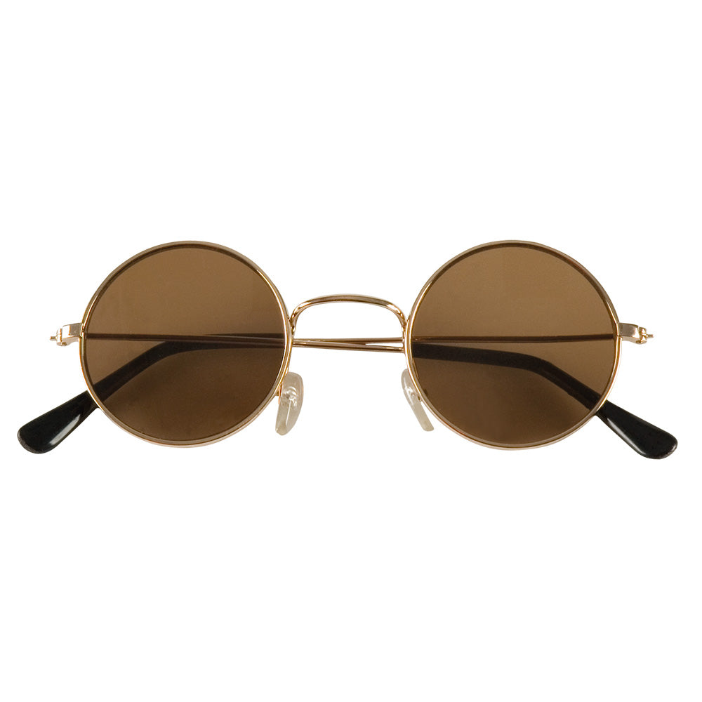 Lunettes Rondes Teintées Années 70 - 6 Coloris Hippie