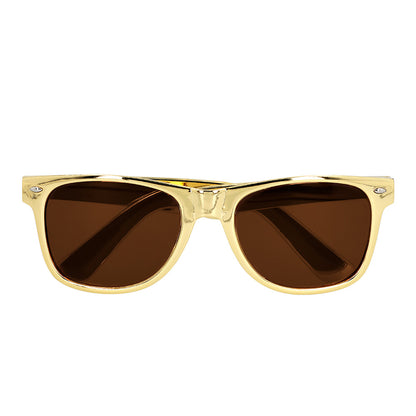 Lunettes de Soleil Vintage Monture Dorée - Style Rétro