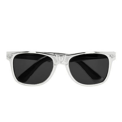 Lunettes Wayfarer Transparentes - Verres Noirs Chic