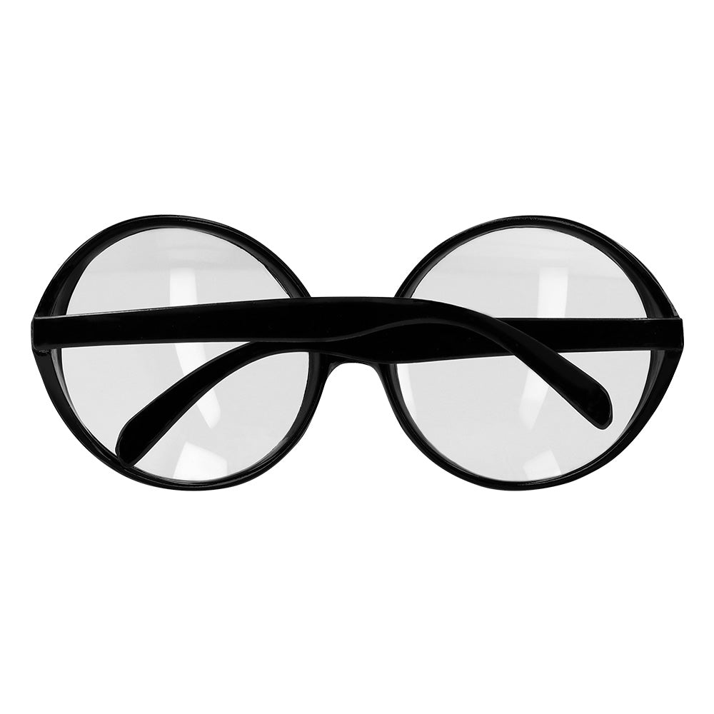 Lunettes Rondes Noires Tendance - Accessoire Rétro Chic