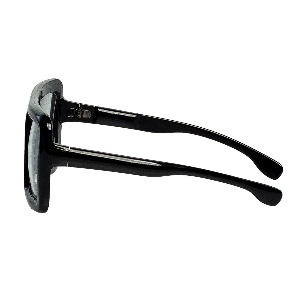 Lunettes Carrées Noires Géantes - Accessoire Déguisement Rétro