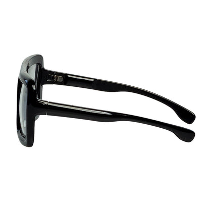 Lunettes Carrées Noires Géantes - Accessoire Déguisement Rétro