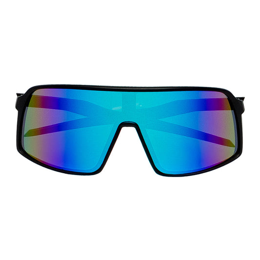 Lunettes de Soleil Carrées Miroir Irisé - Accessoire Mode Tendance