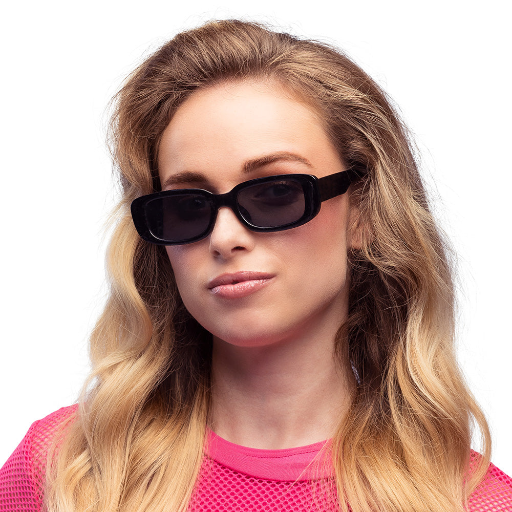 Lunettes de Fête Rétro - Noir et Rose Fluo | Lot 2 Paires