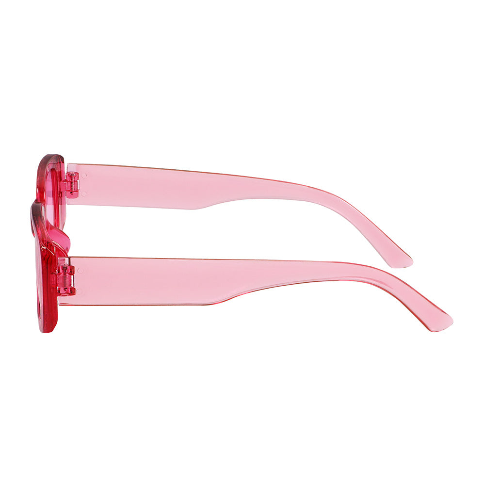 Lunettes de Fête Rétro - Noir et Rose Fluo | Lot 2 Paires