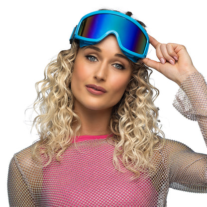 Lunettes UV Blacklight Masque Ski Holographique Disco Party
