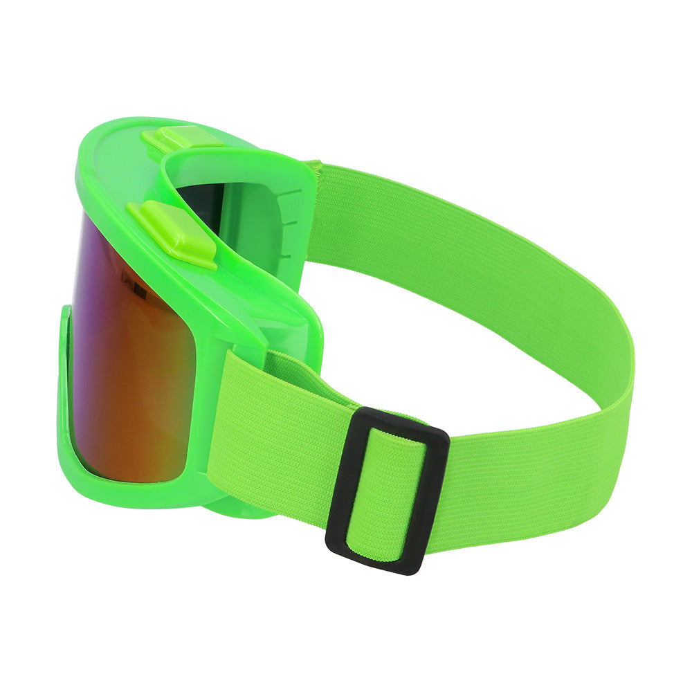 Lunettes UV Blacklight Masque Ski Holographique Disco Party