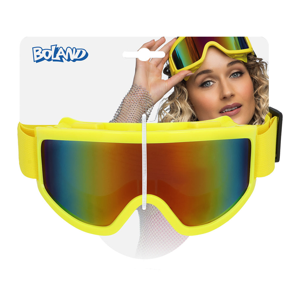 Lunettes UV Blacklight Masque Ski Holographique Disco Party