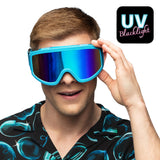 Lunettes UV Blacklight Néon - Accessoire Disco Rave Fluo