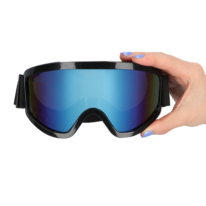 Masque de Ski Panoramique - Verres Bleu Iridescent