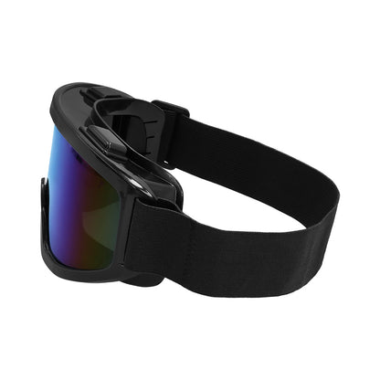 Masque de Ski Panoramique - Verres Bleu Iridescent
