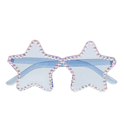 Lunettes Étoile Paillettes Party - Accessoire Fête Fantaisie