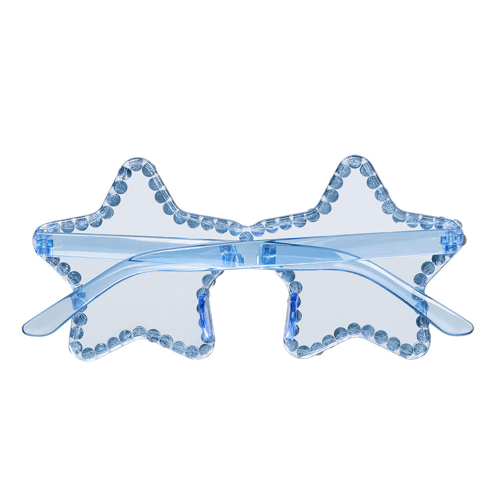 Lunettes Étoile Paillettes Party - Accessoire Fête Fantaisie