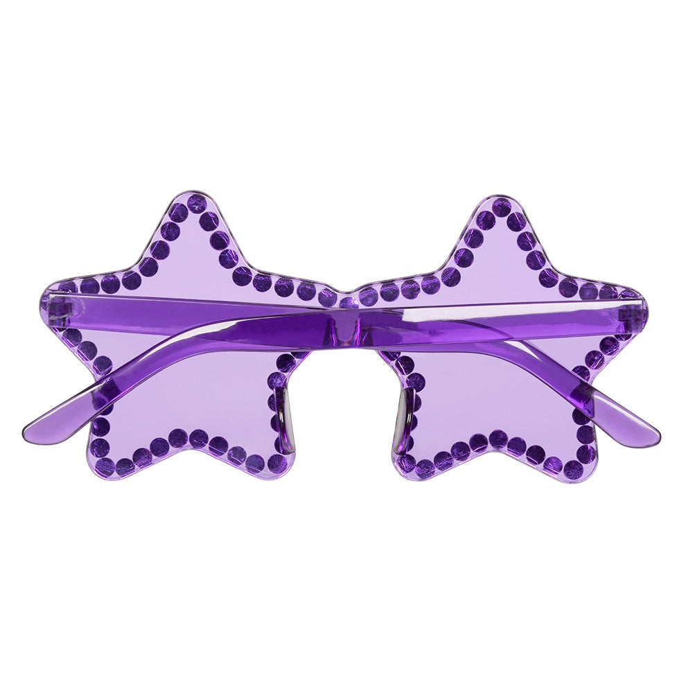 Lunettes Étoile Paillettes Party - Accessoire Fête Fantaisie