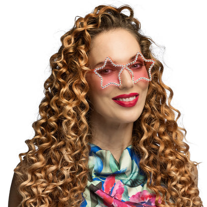 Lunettes Étoile Paillettes Party - Accessoire Fête Fantaisie