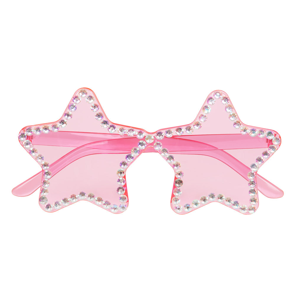 Lunettes Étoile Paillettes Party - Accessoire Fête Fantaisie