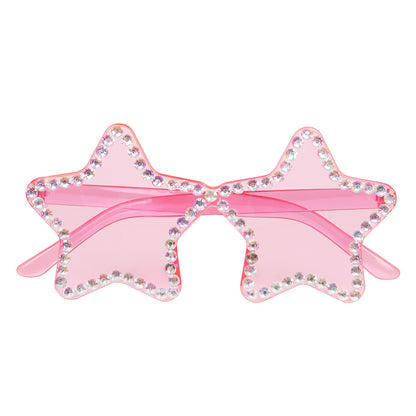 Lunettes Étoile Paillettes Party - Accessoire Fête Fantaisie