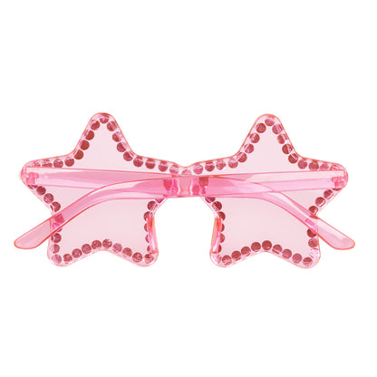 Lunettes Étoile Paillettes Party - Accessoire Fête Fantaisie