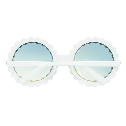 Lunettes Strass Multicolores Rondes – Accessoire Fête Scintillant