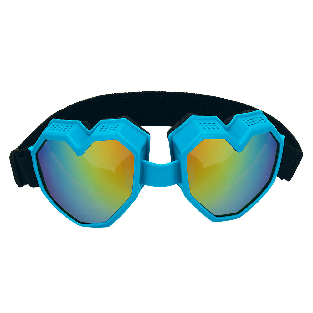 Lunettes Cœur UV Blacklight - 4 Couleurs Fluo Fluorescentes