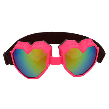 Lunettes Cœur UV Blacklight - 4 Couleurs Fluo Fluorescentes