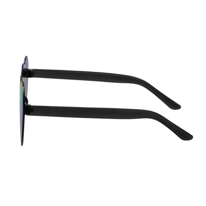 Lunettes de Soleil Cœur Rainbow - Accessoire Festif Coloré
