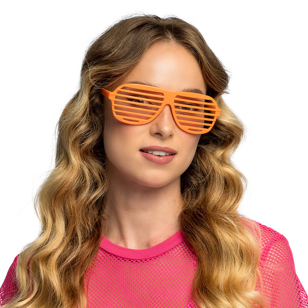 Lunettes Shutter Glasses LED Rave Party - 5 Couleurs Fluo