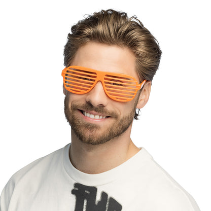Lunettes Shutter Glasses LED Rave Party - 5 Couleurs Fluo