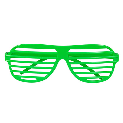 Lunettes Shutter Glasses LED Rave Party - 5 Couleurs Fluo
