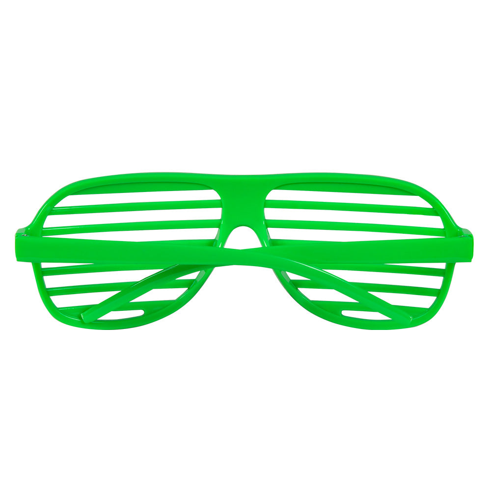 Lunettes Shutter Glasses LED Rave Party - 5 Couleurs Fluo