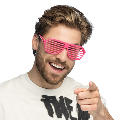Lunettes Shutter Glasses LED Rave Party - 5 Couleurs Fluo
