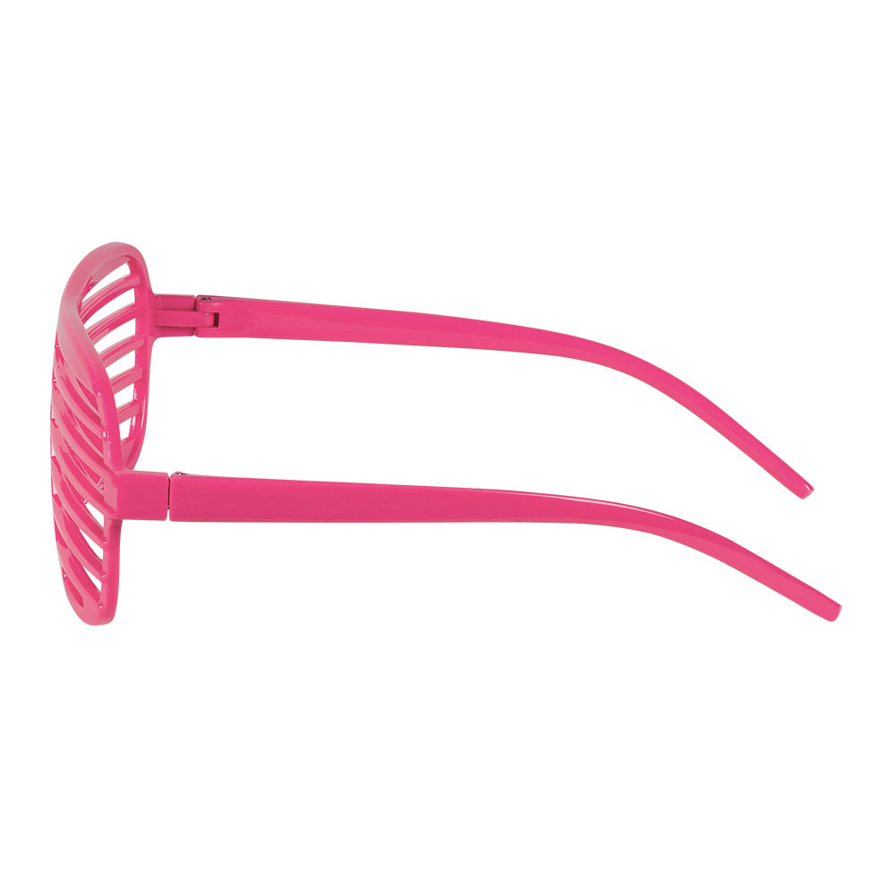 Lunettes Shutter Glasses LED Rave Party - 5 Couleurs Fluo