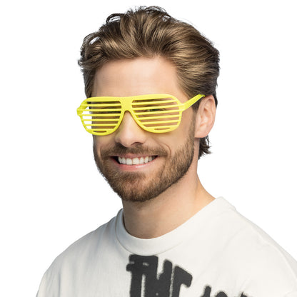 Lunettes Shutter Glasses LED Rave Party - 5 Couleurs Fluo