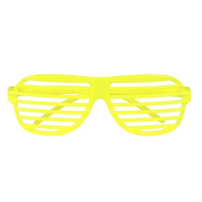 Lunettes Shutter Glasses LED Rave Party - 5 Couleurs Fluo