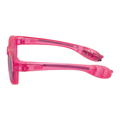 Lunettes LED Rose Fluo - 3 Modes de Lumière Festive