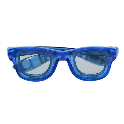 Lunettes LED Bleues 3 Modes - Accessoire Fête Lumineux