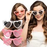 Lunettes Cœur Mariée 3 Pcs Set - BRIDE TO BE & TEAM BRIDE