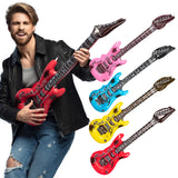 Guitare Gonflable Rock'n'Roll - Accessoire de Fête Coloré
