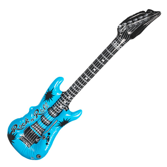 Guitare Gonflable Rock'n'Roll - Accessoire de Fête Coloré