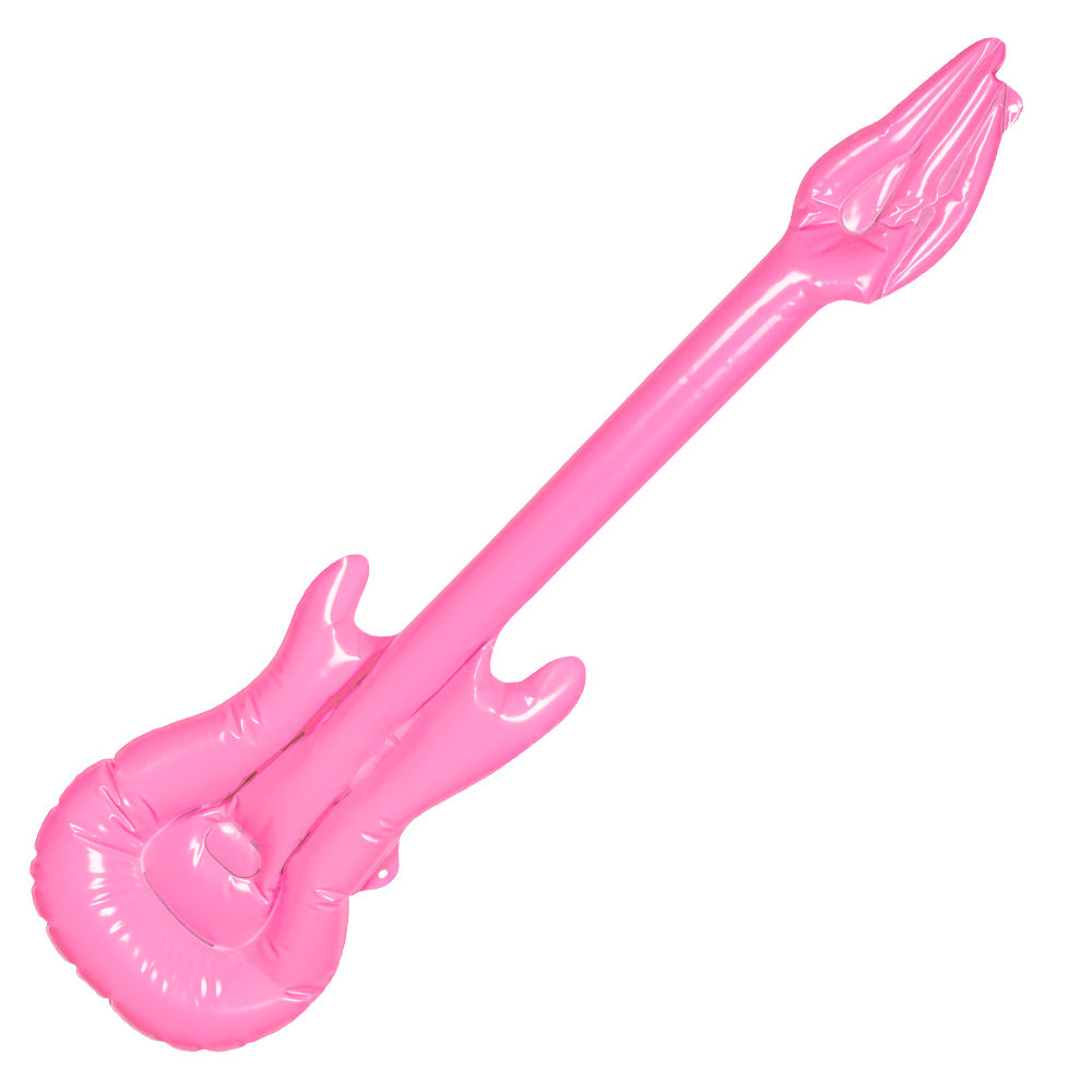 Guitare Gonflable Rock'n'Roll - Accessoire de Fête Coloré