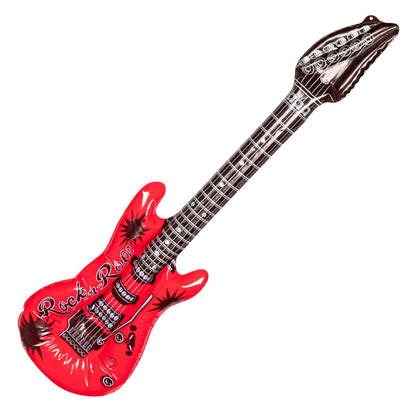 Guitare Gonflable Rock'n'Roll - Accessoire de Fête Coloré