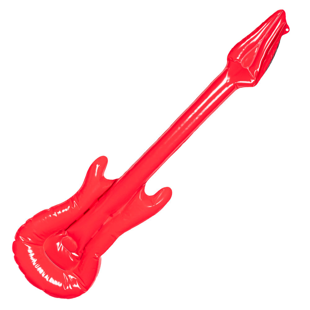 Guitare Gonflable Rock'n'Roll - Accessoire de Fête Coloré