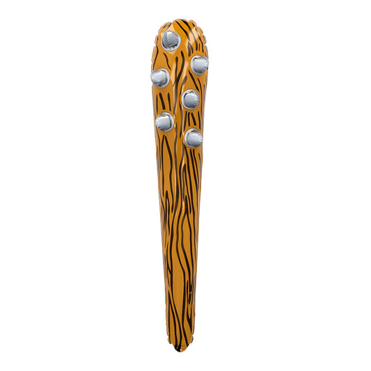 Massue de Caveman Marron avec Clous - Accessoire Déguisement