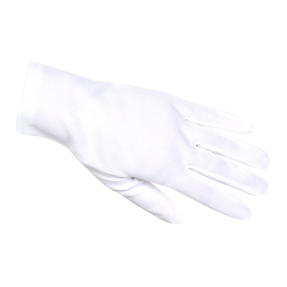 Gants Blancs Courts - Accessoire Déguisement Fête